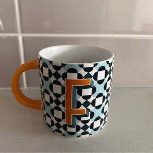 Indigo - Letter Cup**